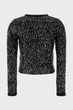 Жіночий чорний кардиган SEQUIN PKT SNAP JKT Michael Kors S MF460Z6F5L - изображение 8