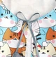 Водонепроницаемый кухонный фартук с принтом с котами Cats с регулируемой лямкой и карманом, разноцветный (104282286) - изображение 5