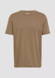 Футболка s.Oliver T-Shirt mit Crew Neck M Коричневий 2165525.8483 - изображение 5