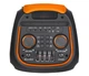 Колонка портативная аккумуляторная Bluetooth 8"х2 мощность 100Вт с микрофоном радио пульт и светомузыкой UKC NDR-1097 - Б/У - изображение 2