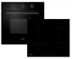 Духовой шкаф INTERLINE OFG 383 MRG BA AirFry + Варочная поверхность индукционная Interline VIK 860 SIB BG (комплект) - изображение 1