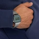 Наручные часы Casio A168WA-3A Серебристые\Голубой экран - изображение 7