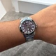 Мужские наручные часы Casio MTP-VD01D-6B Серебристые\Фиолетовый циферблат - изображение 3
