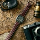 Мужские наручные часы Casio AE-1200WHL-5A Бронзовые\Черный экран\Коричневый ремешок - изображение 4