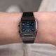 Наручные часы Casio AQ-800EB-2A Графитовые\Синий циферблат - изображение 7