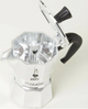 Гейзерна кавоварка Bialetti La Mokina на 1 чашку 40 мл срібляста (8006363029216) - зображення 3