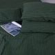 Наволочка MirSon Ranforce Elite 17-0612&nbsp;Stripe&nbsp;Emerald 40х40 см (2200008201470) - изображение 3