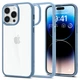 Чехол для Iphone 14 Pro Max Spigen Ultra Hybrid Sierra Blue прозрачный противоударный ACS04820 - изображение 9