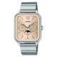 Наручные часы Casio MTP-M305D-9A Серебристые\Бежевый циферблат - изображение 1