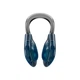 Зажим для носа Speedo BIOFUSE NOSECLIP AU Синий One Size (8-00440014491) - изображение 2
