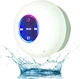 Беспроводная водонепроницаемая Bluetooth колонка для прослушивания музыки в душе / ванной Round Speaker настенный мини динамик с подсветкой и креплением на присоску, белая (104305399) - изображение 3