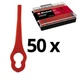 Пластиковые ножи для триммера Einhell GC(GE)-CT 18 Li - 50шт (3405736) - изображение 1