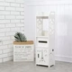 Полка стеллаж пластиковая в ваную Этажерка устойчива к влаге PK-02 (80cm*15cm*15cm) - изображение 2