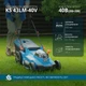 Газонокосилка аккумуляторная Konner&Sohnen KS 43LM-40V set - изображение 11