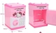 Детская электронная копилка сейф Hello Kitty с купюроприемником, электросейф для денег кодовым замком - изображение 4