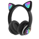 Беспроводные Bluetooth наушники с ушками Cat Ear VZV-23M с LED подсветкой - изображение 9