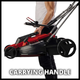 Мощная газонокосилка электрическая для травы Einhell GC-EM 1800/43 : 1800 Вт, ширина скашивания 43 см, 800 м² - изображение 4