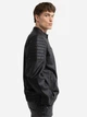 Kurtka skórzana męska Big Star Hideo 906 L Czarna - obraz 4