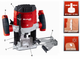Электрический ручной столярный фрезер по дереву Einhell TC-RO 1155 E 1100 Вт 6-8 цанга, 30000 об/мин, электрофрезер (4350470) - изображение 3