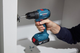 Аккумуляторная бесщеточная дрель-шуруповерт Bosch GSR 185-LI Professional : 2 АКБ 18V 2.0Ah + З/У, 1900 об/мин, вес 1.3 кг в кейсе - изображение 9