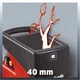 Садовый измельчитель (шредер) Einhell GC-RS 2540 : 2500 Вт, 40 об/мин, 11кг - изображение 2
