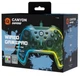 Геймпад Canyon GP-02 'Brighter', Blue/Yellow, для ПК / PS3 / Android / Nintendo Switch, 22 кнопки (12 програмованих), подвійна вібрація, RGB підсвічування, 2 м (CND-GP02) - зображення 2