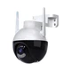 Уличная видеокамера 360 6 МП поворотная CAMERA Ap ICSEE 6 mp + Блок питания - изображение 1