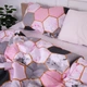 Простынь MirSon Бязь 17-0583-1 Jemma Бежевая Двуспальная 180x220 см 100% Хлопок (2200008605483) - изображение 3