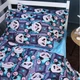 Простынь MirSon Бязь 17-0722 Tiny Panda 180x220 см (2200010687286) - изображение 5