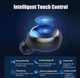 Бездротові навушники сенсорні TWS F5 з Bluetooth і зарядним кейсом Чорні - зображення 3