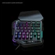 Игровая клавиатура и мышка 198I G506 набор для одной руки - изображение 5