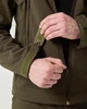 Куртка демисезонная мужская UKM Softshell 8XL оливковый - изображение 7