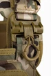 Армейская плитоноска военный жилет Yakeda с подсумками быстрым сбросом Cordura 1000D мультикам - изображение 5