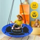 Качеля-гнездо круглая 4FIZJO XL 110 см Black/Blue (P-5907739316677) - изображение 6