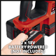 Потужний перфоратор Einhell HEROCCO 36/28-Solo : з АКБ, 18Vx2 (36V) 4.0Ah , 1100 об/хв, 5300уд/хв, 3.2 Дж - зображення 5