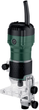Профессиональный ручной столярный кромочный фрезер по дереву Metabo FM 500-6 : 500 Вт, 6 цанга - изображение 3