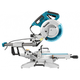 Профессиональная ручная торцовочная пила Makita LS1018LN: 1430 Вт, круг 260 мм, функция протяжки - изображение 1
