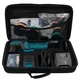 Аккумуляторная эксцентриковая полировальная машина PROFI-TEC PPM-8012SCP Set: с АКБ 12V 2.5 Ah+ЗП, круг 80мм - изображение 2