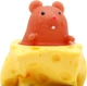 Дитяча іграшка антистрес Миша у сирі Yellow/Brown - зображення 2