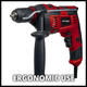 Мощная ударная дрель электрическая Einhell TC-ID 720/1 E : 720 Вт, 13мм патрон (4259848) SDRT_54259848 - изображение 5