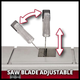 Мощная циркулярная пила Einhell TC-TS 254 Eco: 1800 Вт, диск 254 x 30 x 2, 4 мм (4340505) - изображение 4