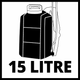 Опрыскиватель Einhell GE-WS 18/150 Li-Solo, PXC,17 л (3425230) - изображение 9
