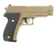Пистолет металлический песочный стреляет пластиковыми 6 мм пульками SIG Sauer P226 - изображение 1