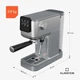 Рожковая кофеварка с капучинатором Klarstein SteelPresso Slim Touch Серебристый - изображение 7