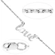 Ланцюг Кольє Diamant л0108с (540249) 450 мм - зображення 2