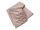 Простирадло на гумці "Stripes Beige" з бязі голд 160х200 см - зображення 4