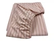 Простирадло на гумці "Stripes Beige" з бязі голд 160х200 см - зображення 5
