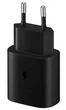 Швидка зарядка 25W для Samsung Galaxy Super Fast Charging PD type-C Power Adapter EP-TA800 з кабелем 1метр, зарядний пристрій Black - изображение 6