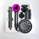 Фен-стайлер 6в1 для волос с 6 магнитными насадками Super Hair Dryer 1600Вт, компактный фен для сушки и укладки волос с 3 температурными режимами, 3 скоростями и холодным обдувом S50-D81-Rose - изображение 14