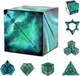 Shape Shifting Box Magnetic Magic Cube | Малахіт - зображення 3